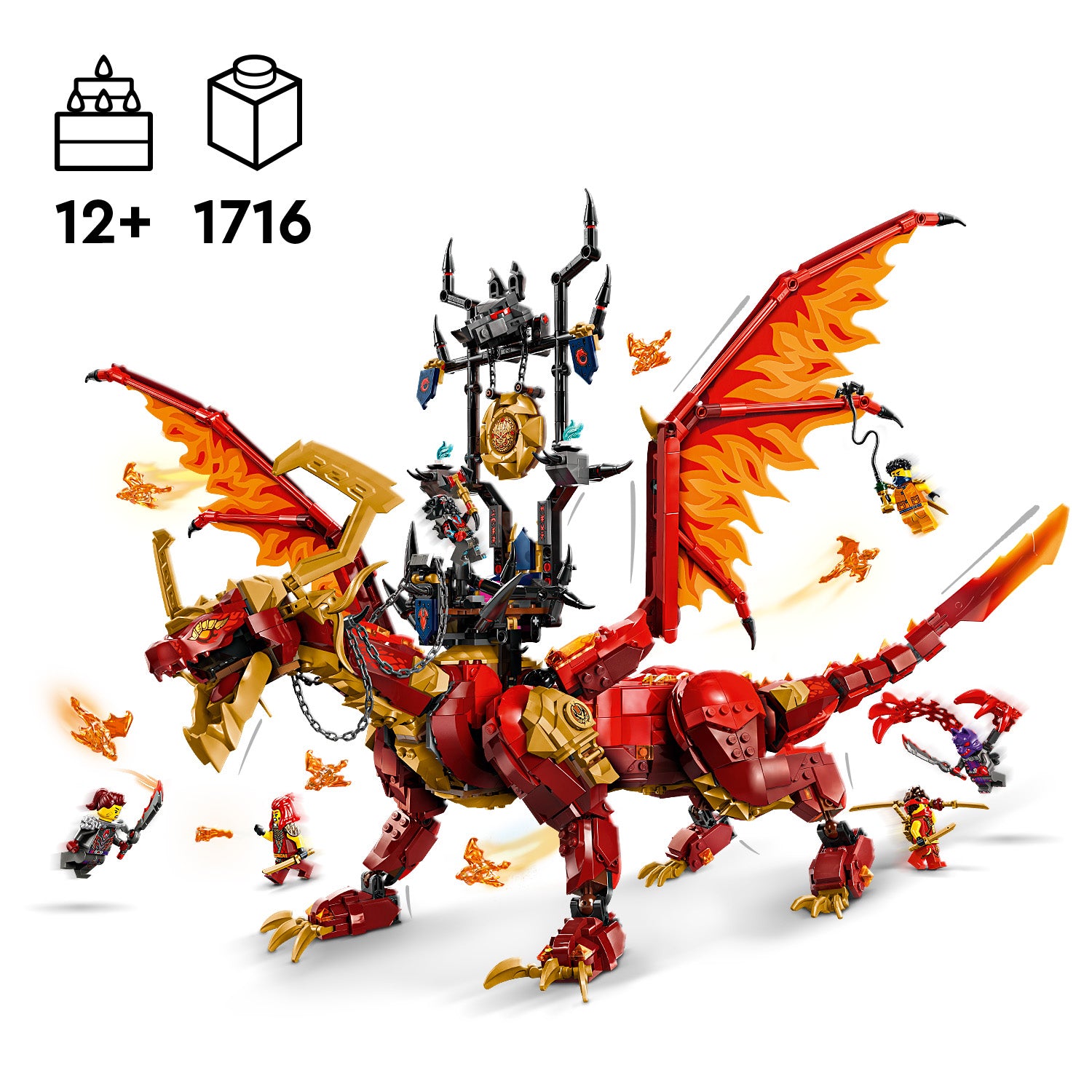 LEGO NINJAGO Quelldrache der Bewegung 71822 - Bild 6