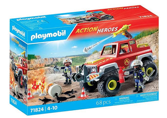 PLAYMOBIL Action Heroes Feuerwehrtruck 71824