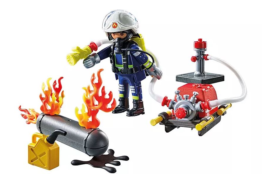 PLAYMOBIL Action Heroes Löschung eines Gastanks 71826 - Bild 2