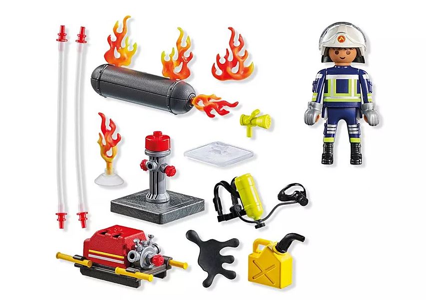 PLAYMOBIL Action Heroes Löschung eines Gastanks 71826 - Bild 3