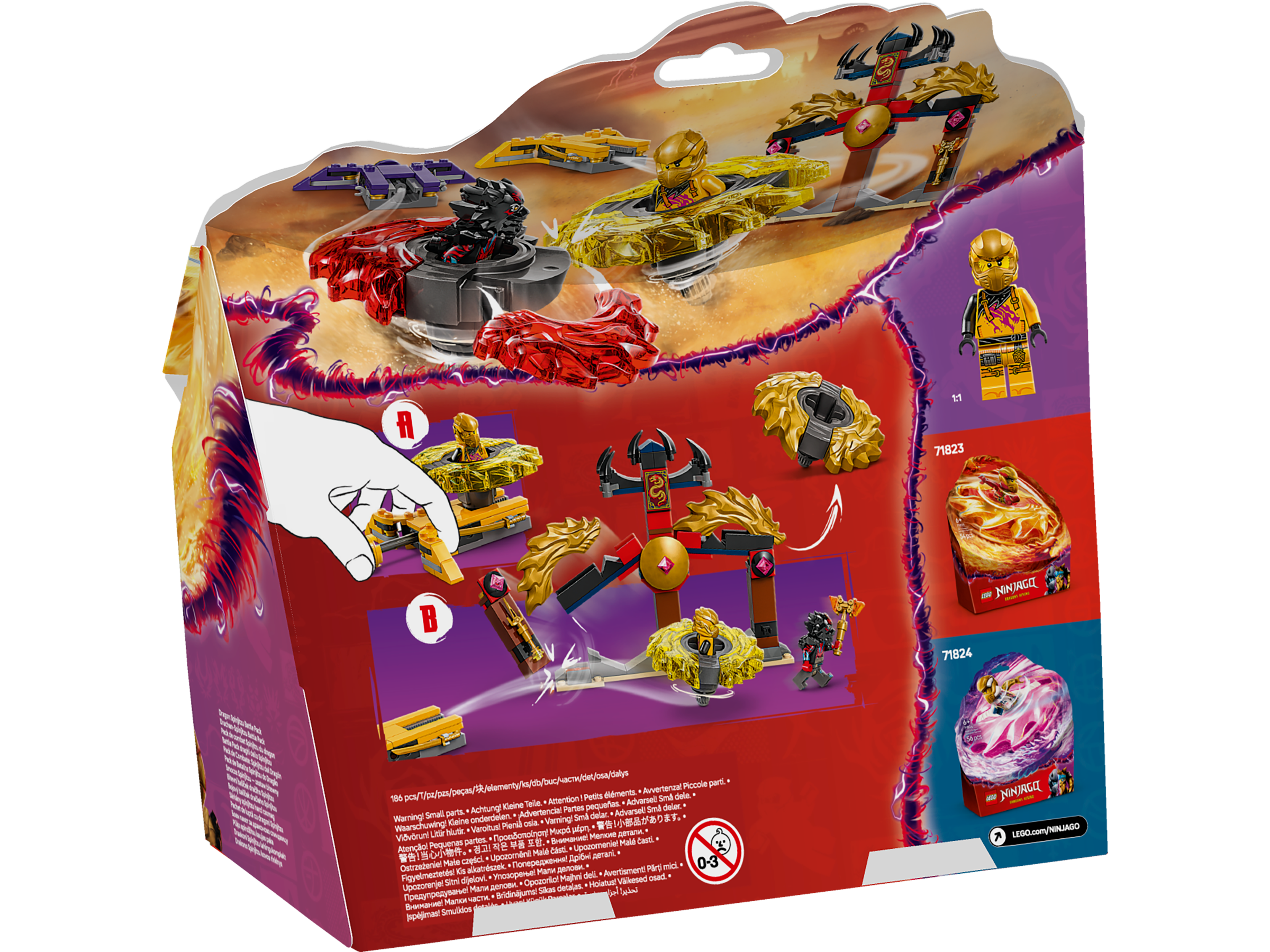 LEGO Ninjago Drachen-Spinjitzu Battle Pack 71826 - Bild 6