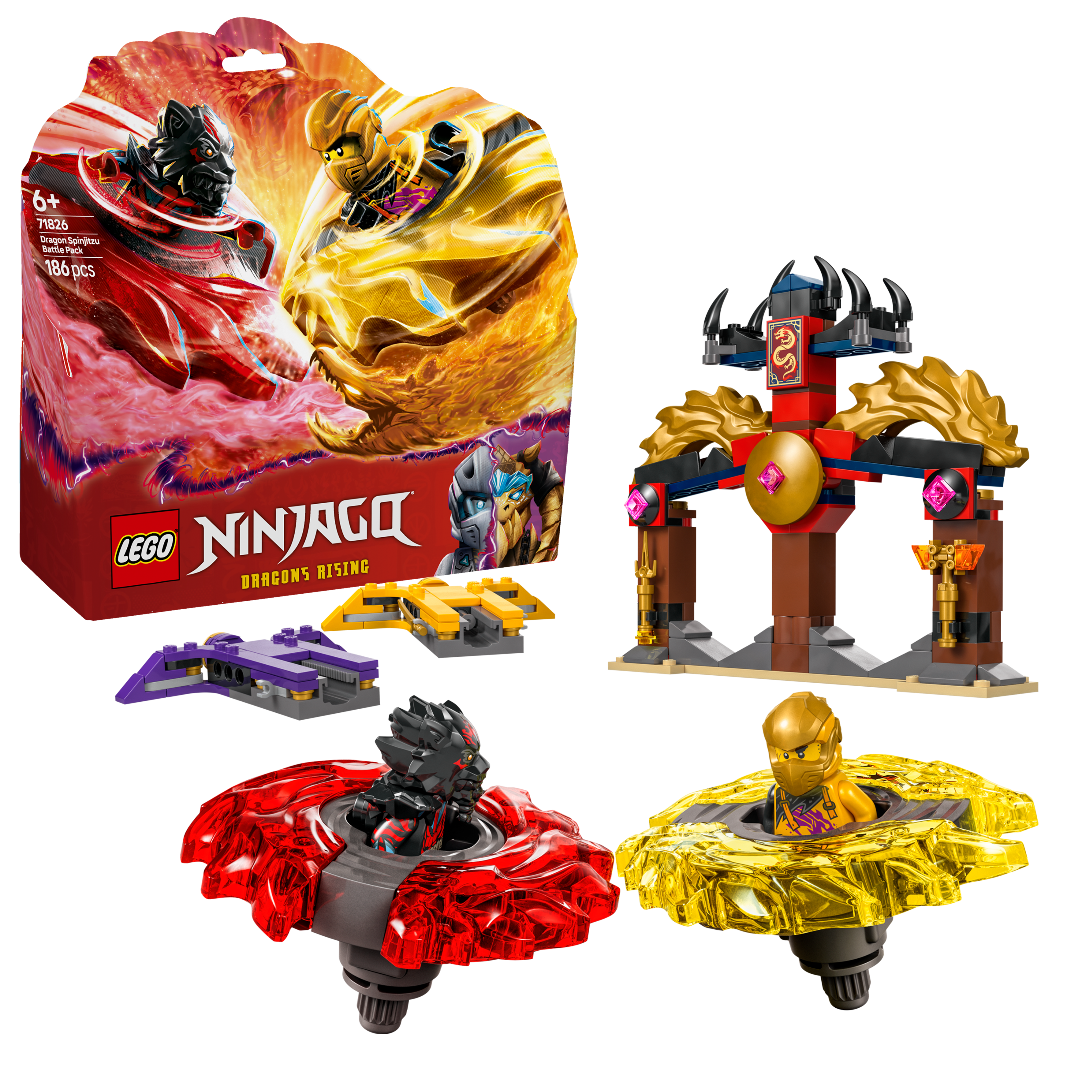 LEGO Ninjago Drachen-Spinjitzu Battle Pack 71826 - Bild 5