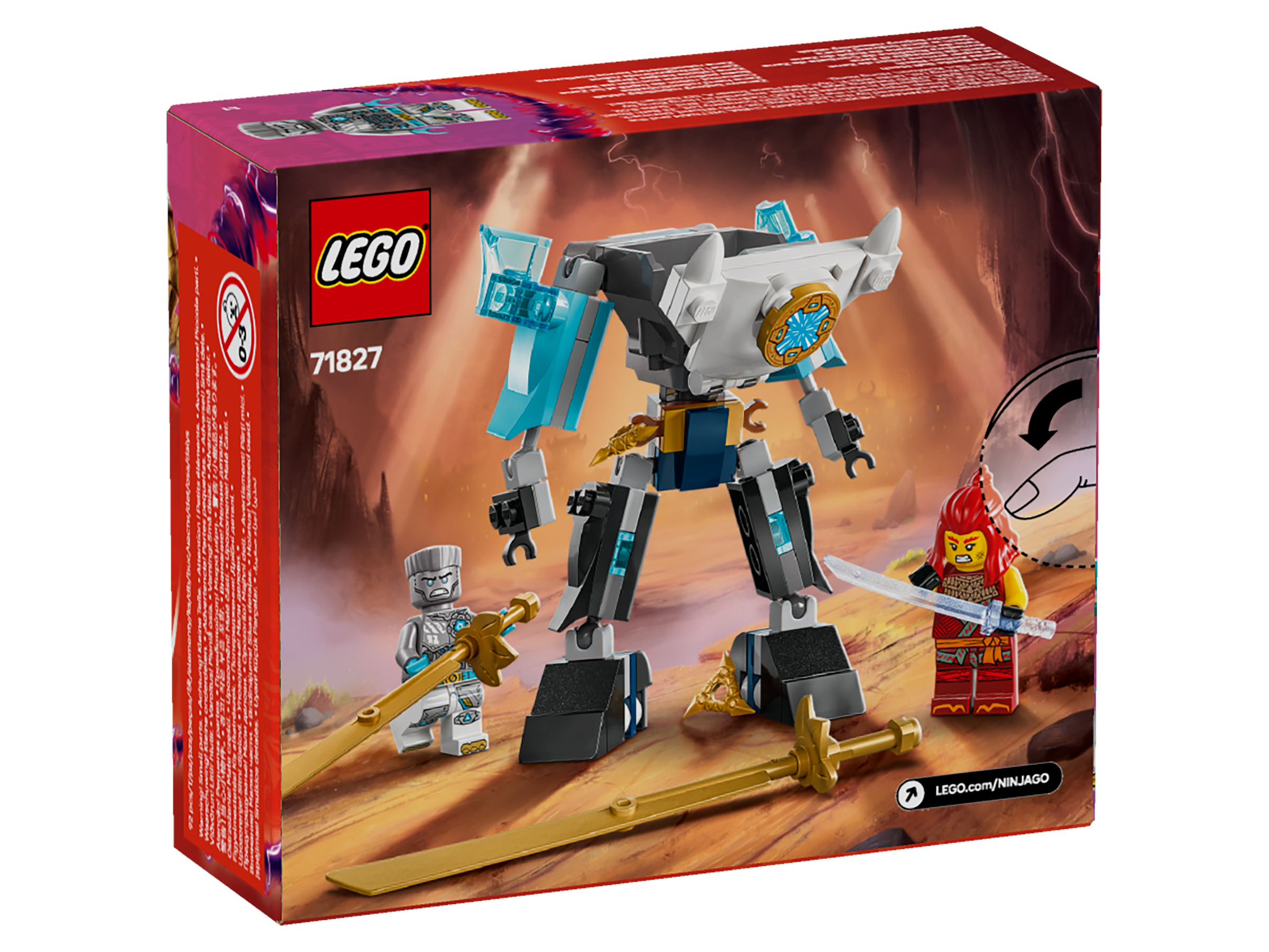 LEGO Ninjago Zanes Action-Mech 71827 - Bild 5