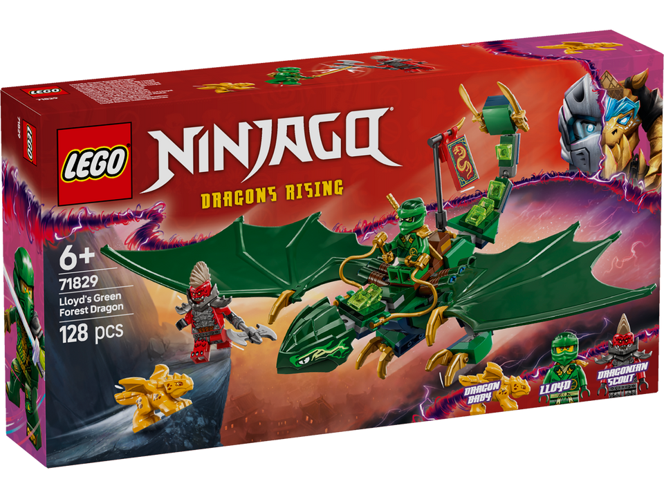 LEGO Ninjago Lloyds grüner Walddrache  71829