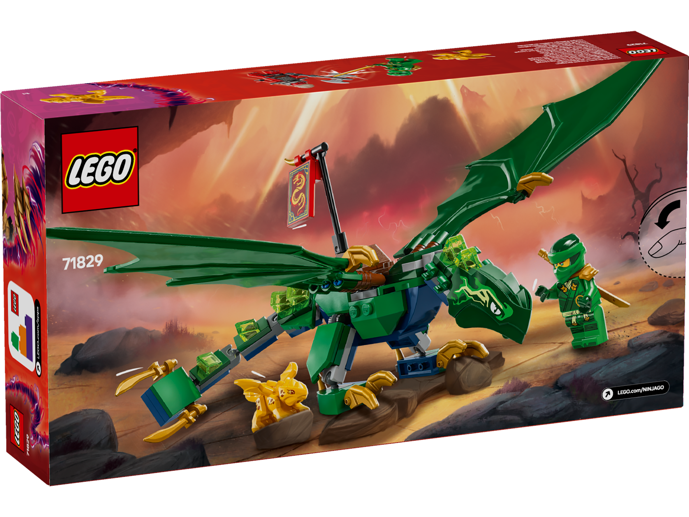 LEGO Ninjago Lloyds grüner Walddrache  71829 - Bild 6