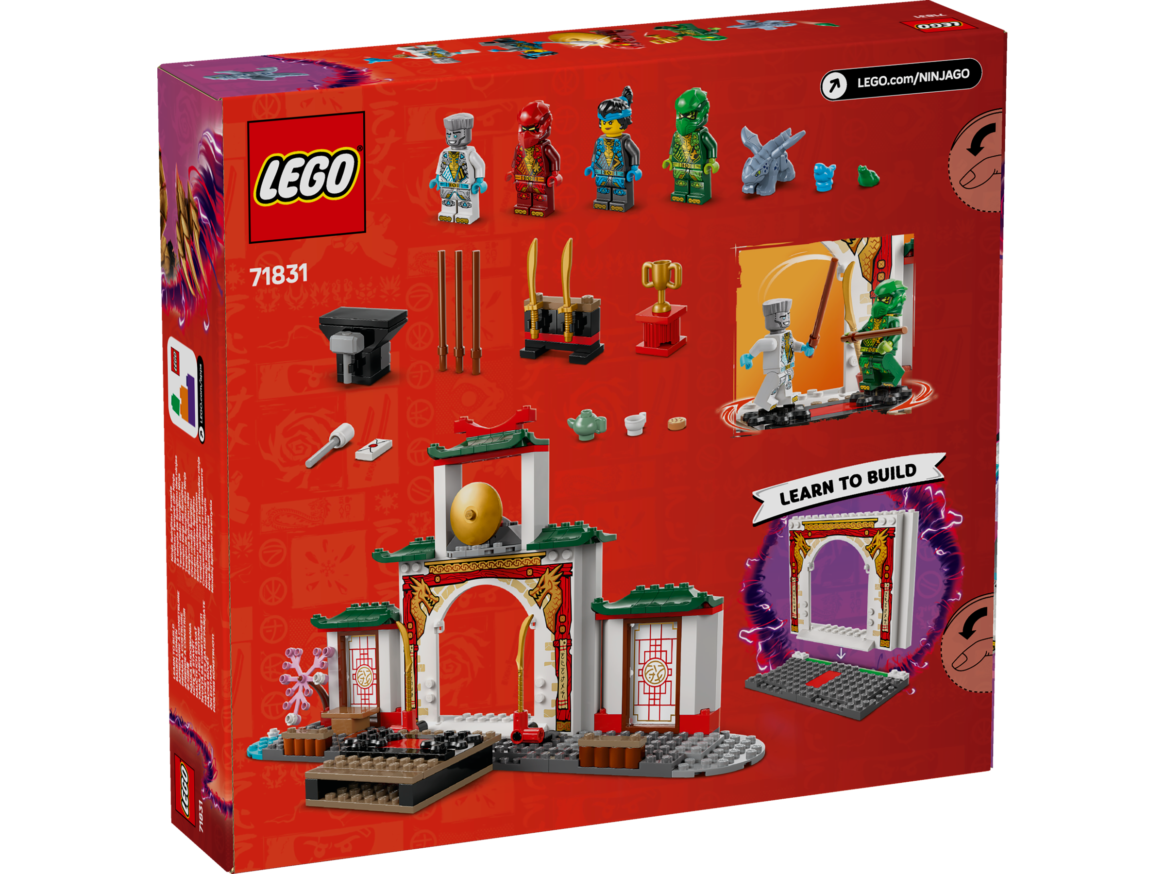 LEGO Ninjago  Spinjitzu-Tempel der Ninja 71831 - Bild 6