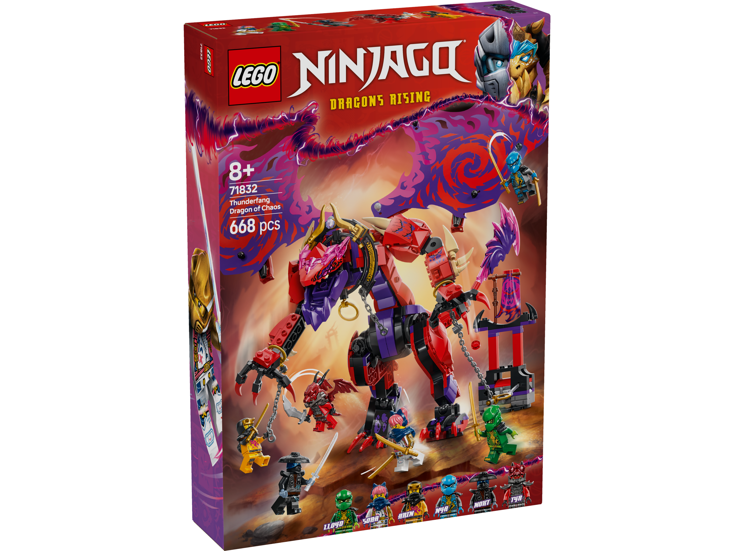 LEGO NINJAGO Chaosdrache Donnerzahn 71832 - Bild 1