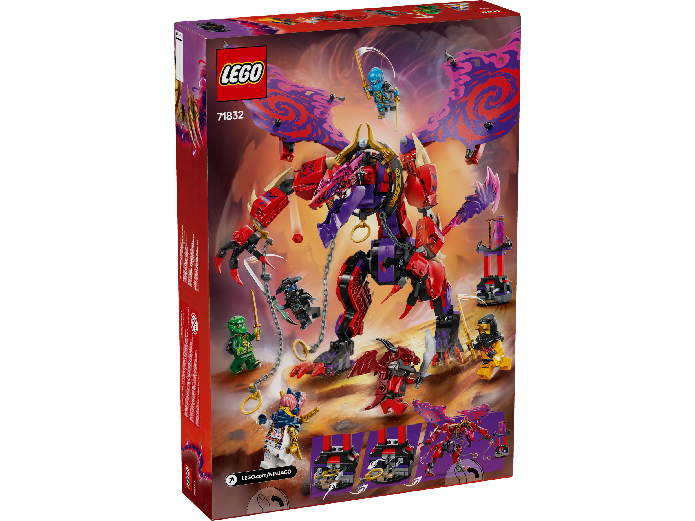 LEGO NINJAGO Chaosdrache Donnerzahn 71832 - Bild 7