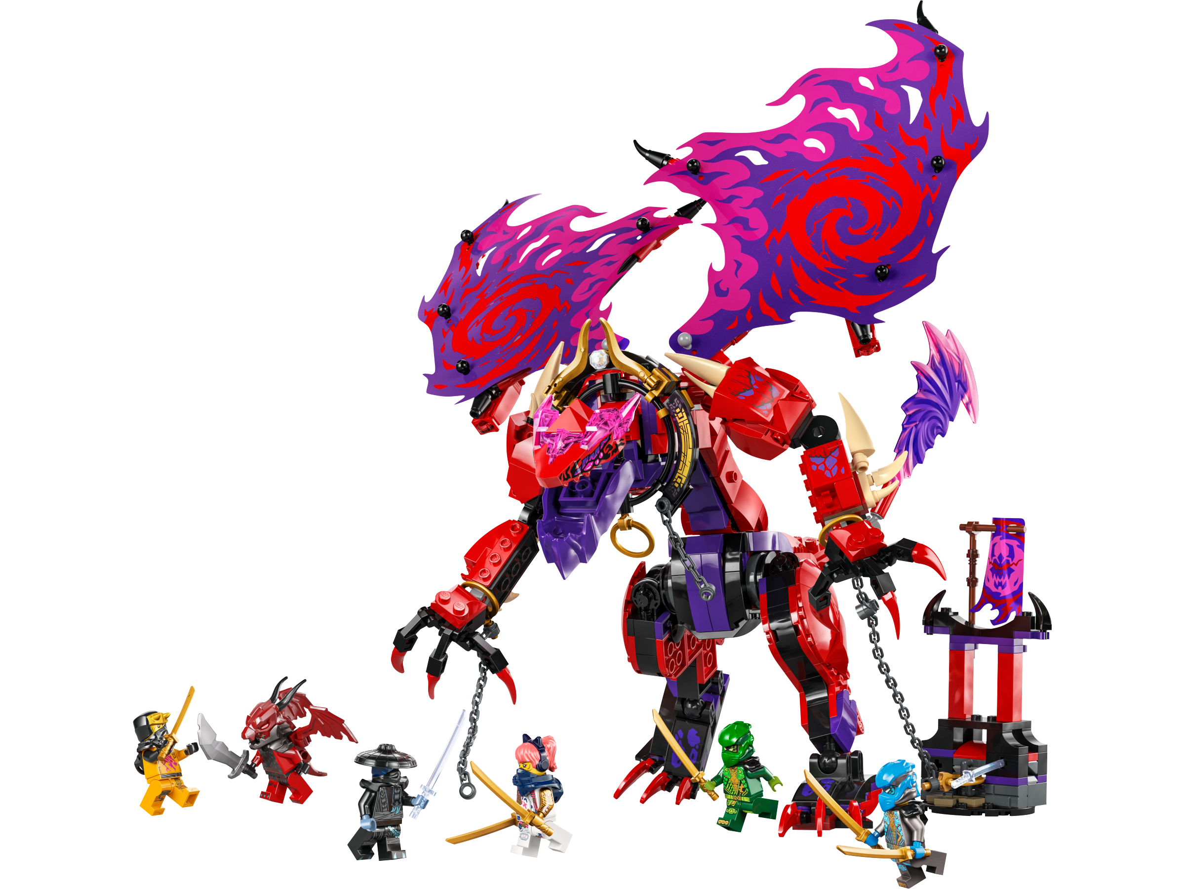 LEGO NINJAGO Chaosdrache Donnerzahn 71832 - Bild 2