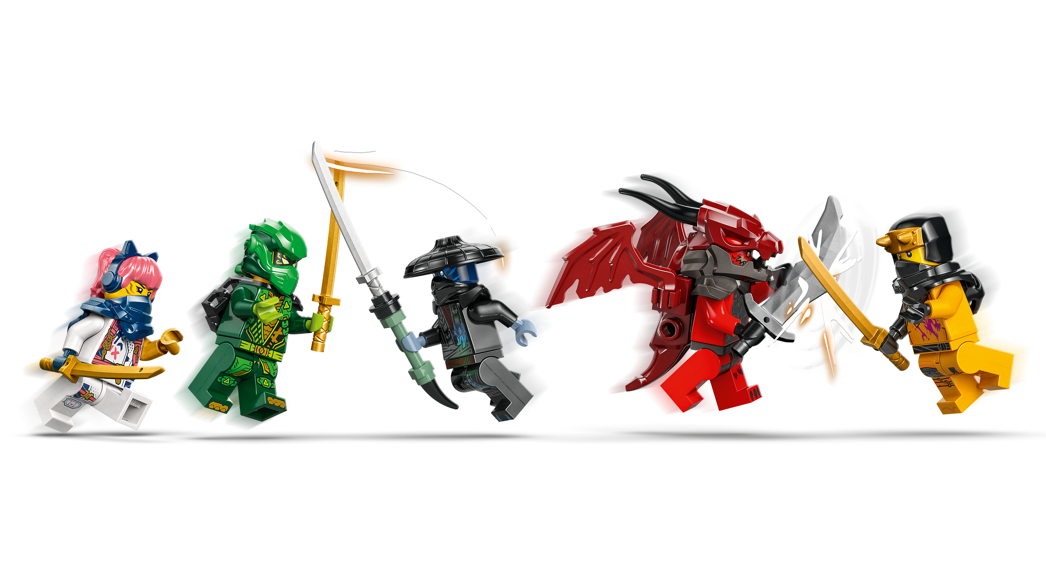LEGO NINJAGO Chaosdrache Donnerzahn 71832 - Bild 3