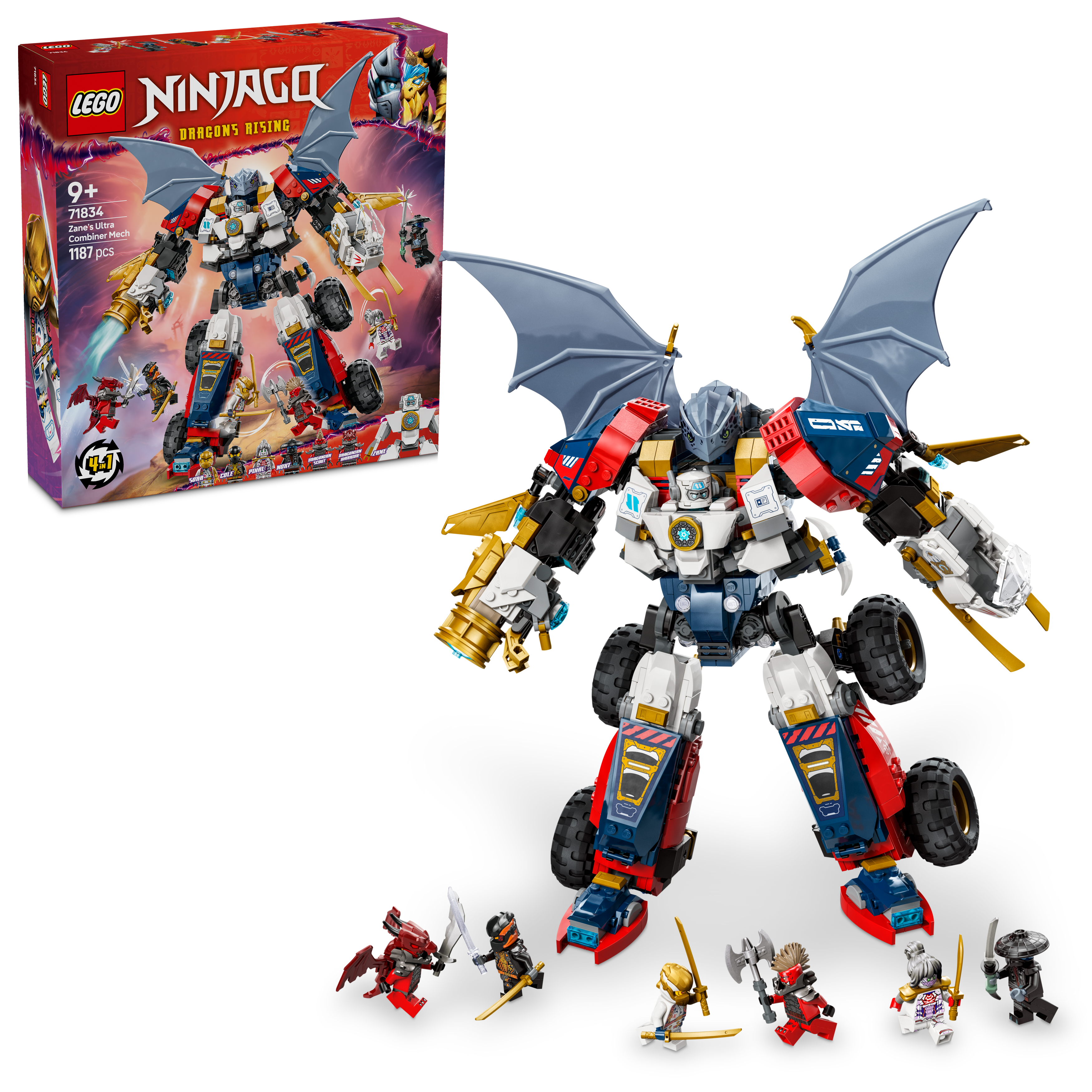 LEGO Ninjago Zanes Ultra-Kombi-Mech 71834 - Bild 10