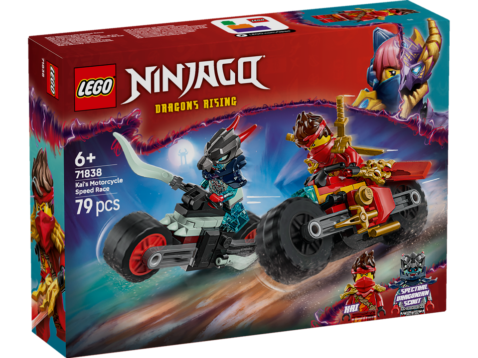 LEGO Ninjago Kais Motorradrennen 71838