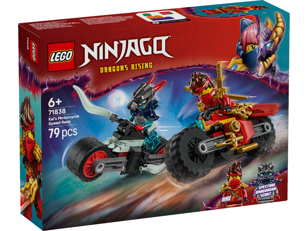 LEGO Ninjago Kais Motorradrennen 71838 - Bild 1