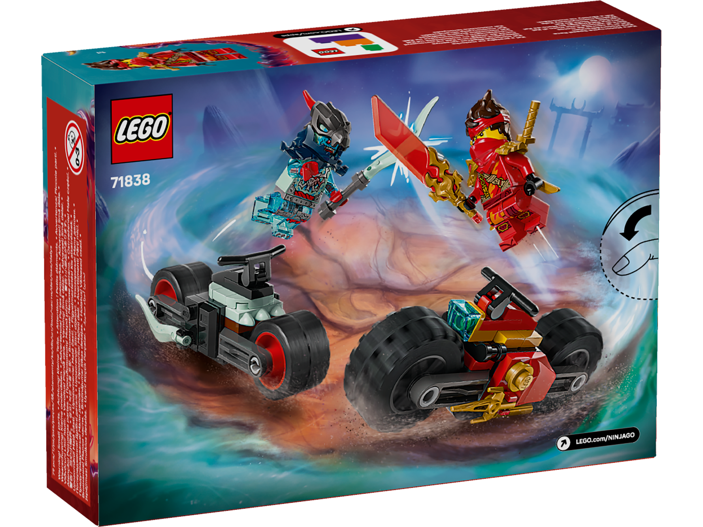 LEGO Ninjago Kais Motorradrennen 71838 - Bild 5