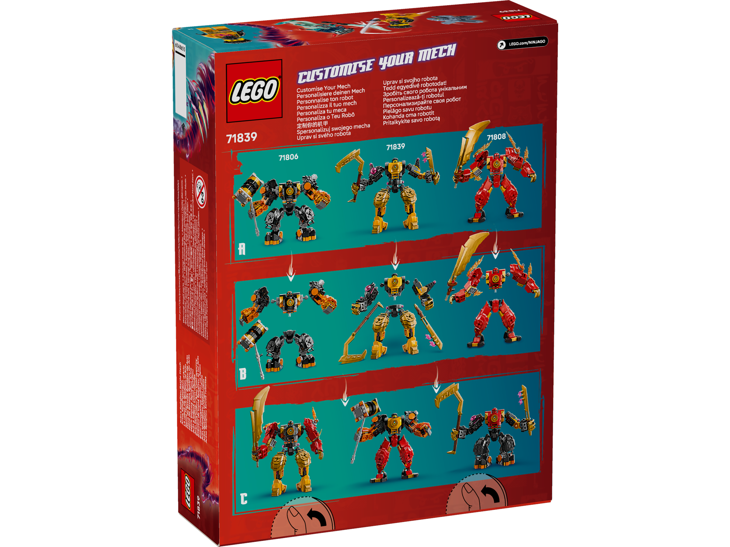 LEGO Ninjago Arins Spinjitzumech 71839 - Bild 7