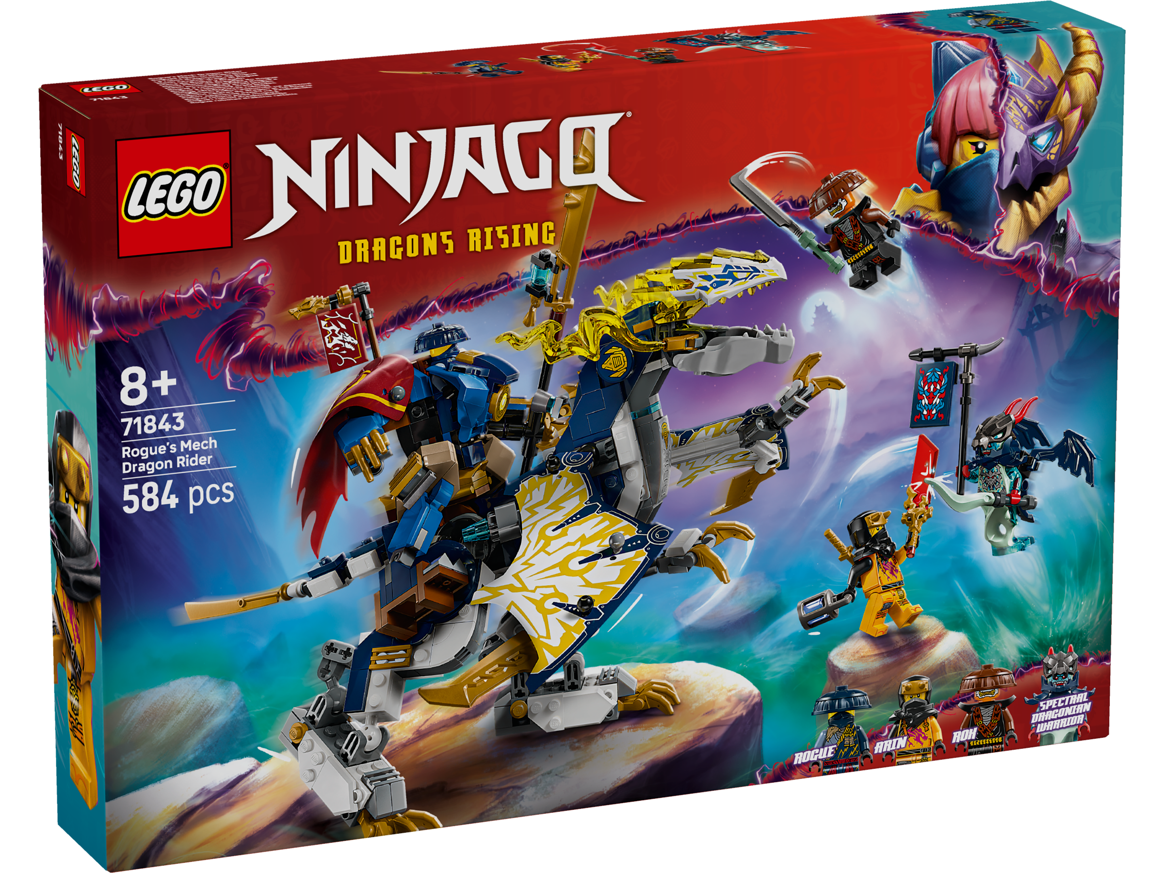 LEGO Ninjago Rogues Mech-Drachenreiter 71843 - Bild 1