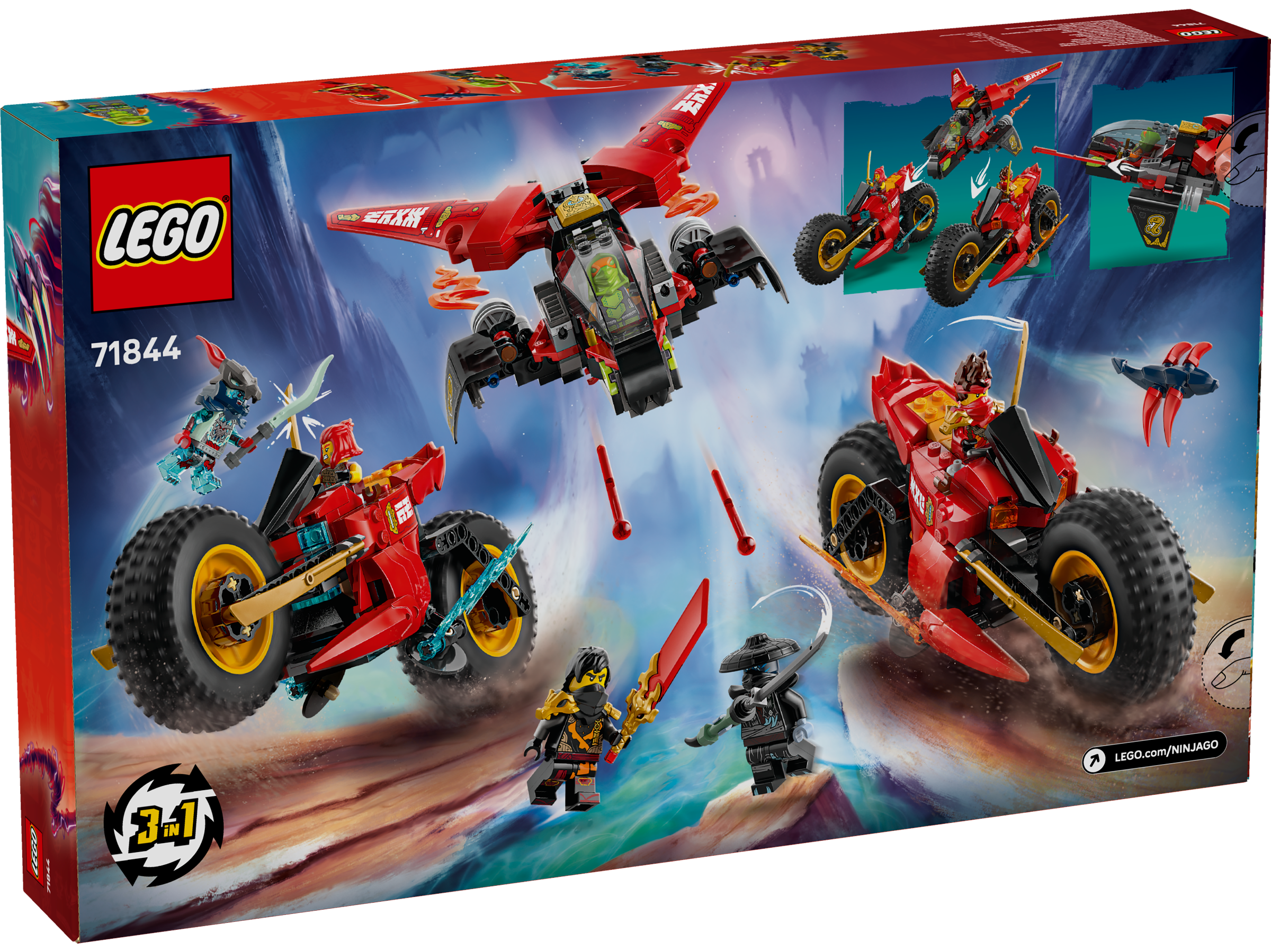 LEGO NINJAGO Ninja-Actionflitzer 71844 - Bild 9