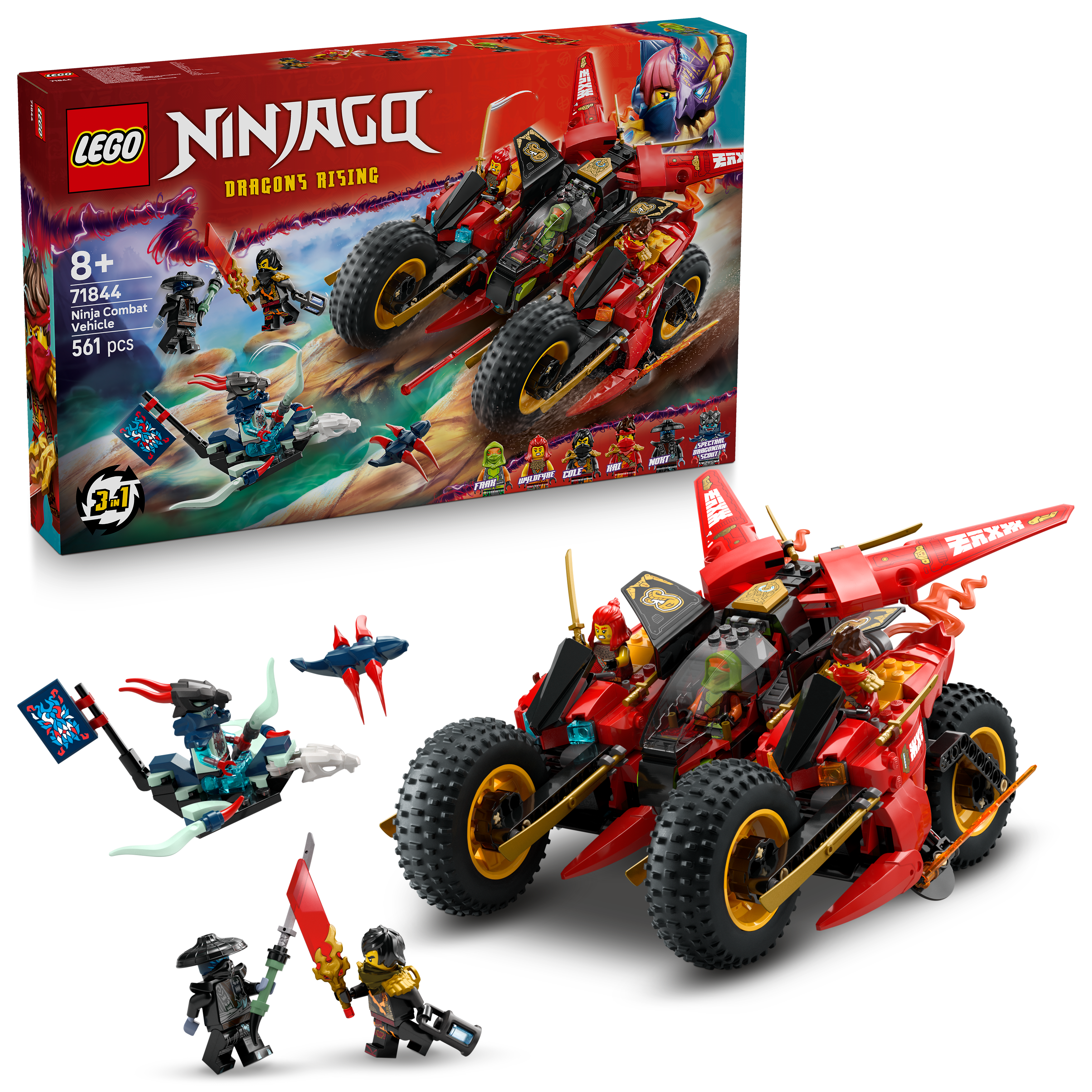 LEGO NINJAGO Ninja-Actionflitzer 71844 - Bild 8