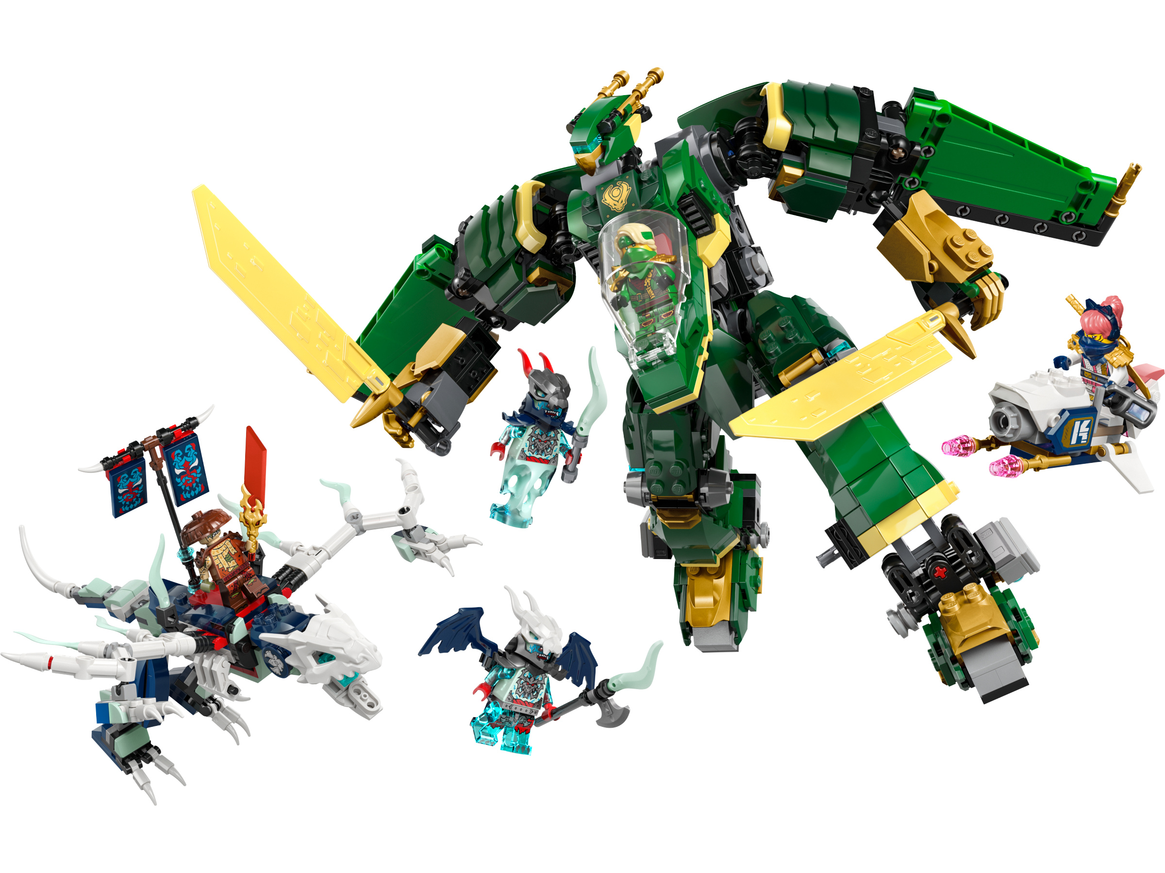 LEGO NINJAGO Lloyds Jet-Mech 71845 - Bild 2