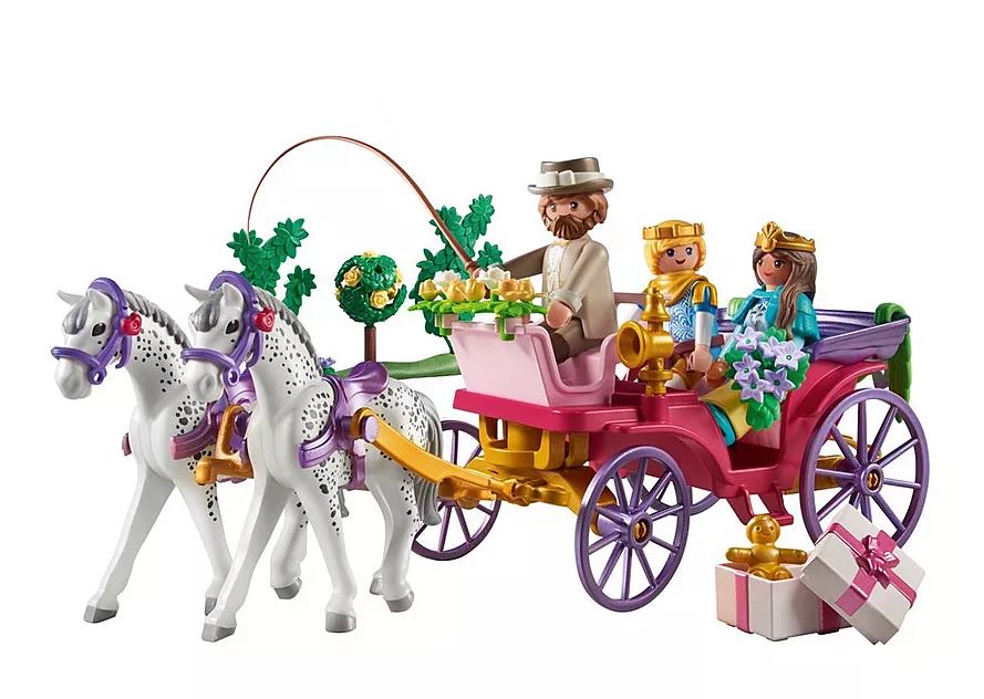 Playmobil Princess Magic Kutschfahrt mit Prinzessin und Prinz 71846 - Bild 2