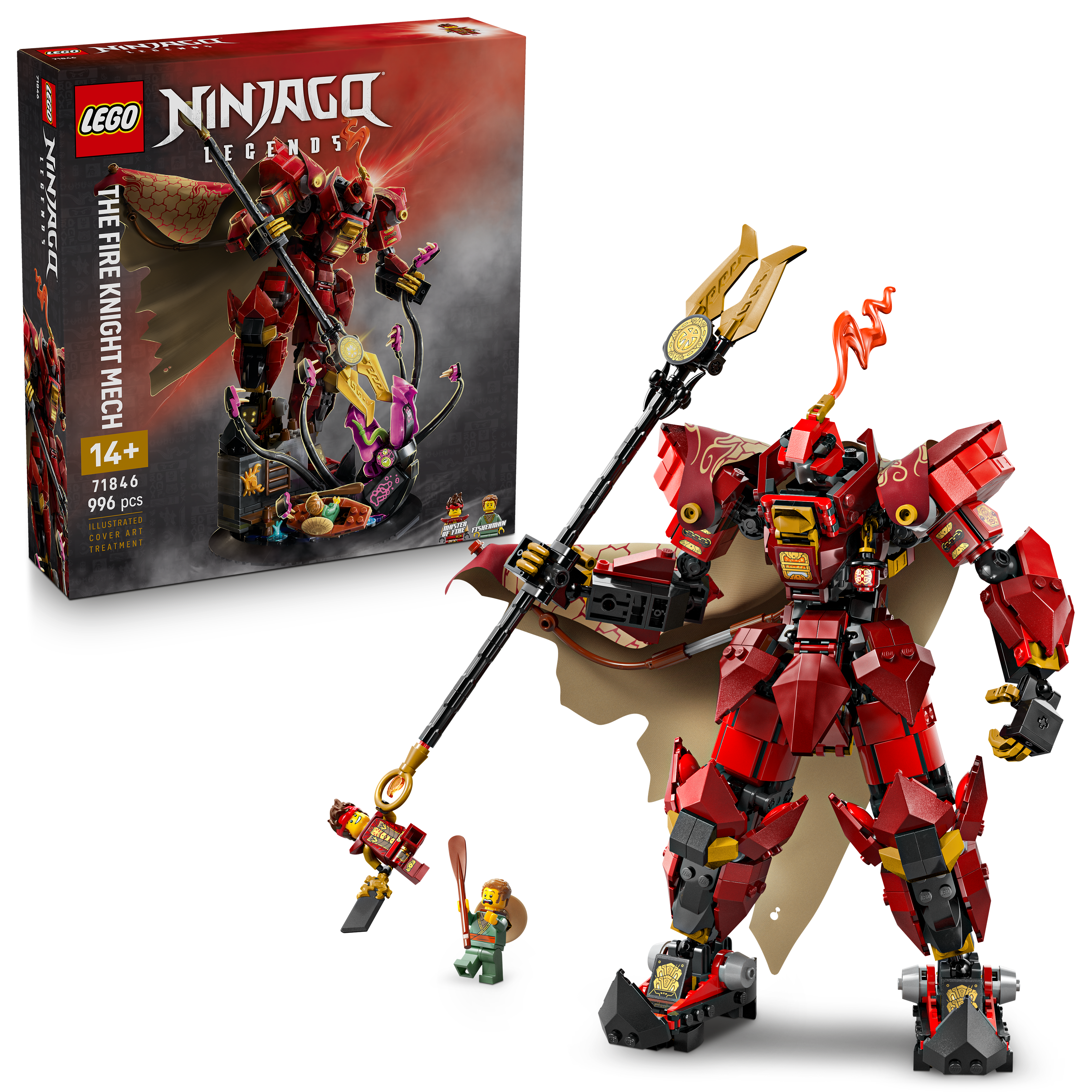 LEGO NINJAGO Der Feuerritter-Mech 71846 - Bild 6