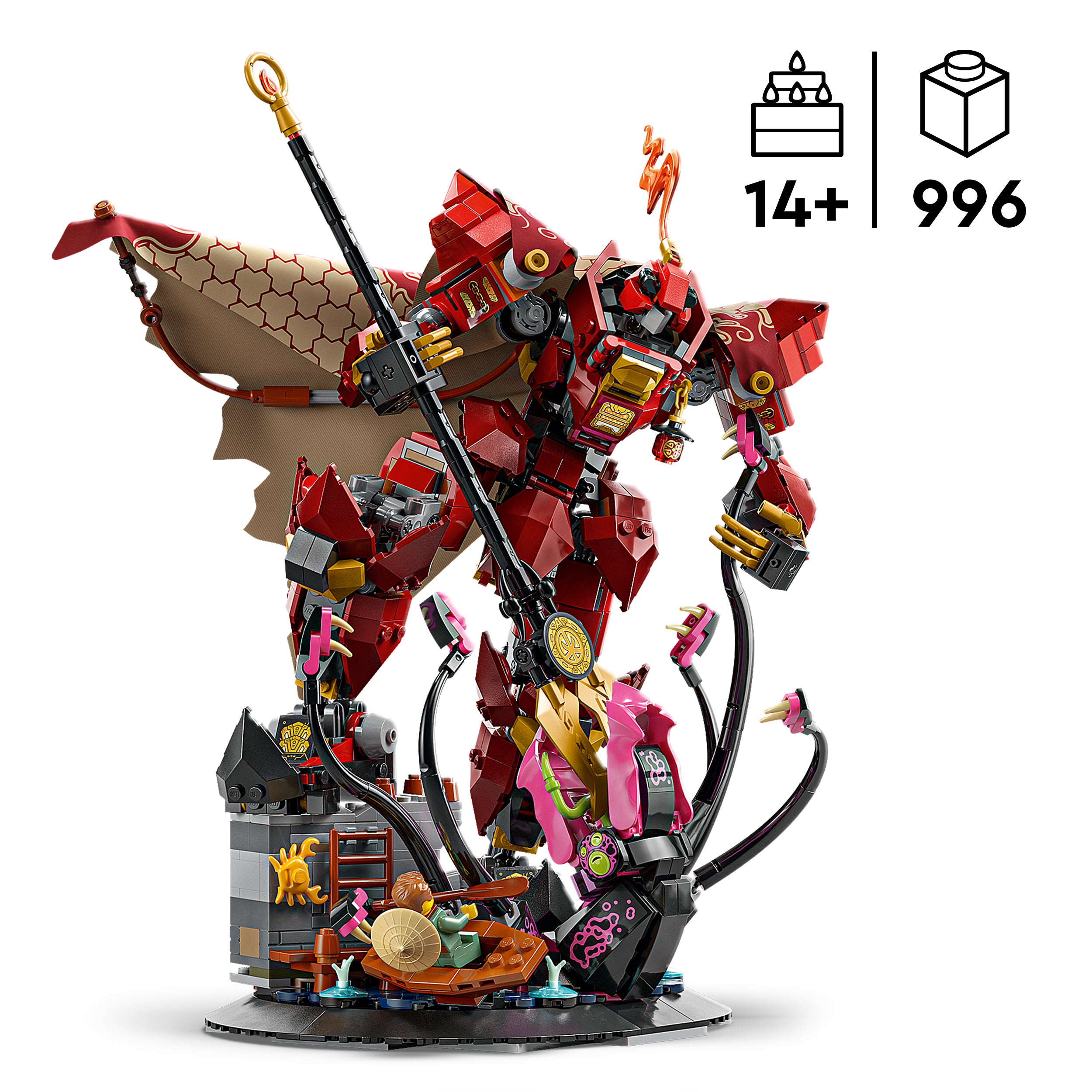 LEGO NINJAGO Der Feuerritter-Mech 71846 - Bild 5