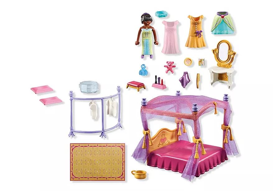 Playmobil Princess Magic Prinzessinnen-Schlafzimmer mit Ankleide 71847 - Bild 3