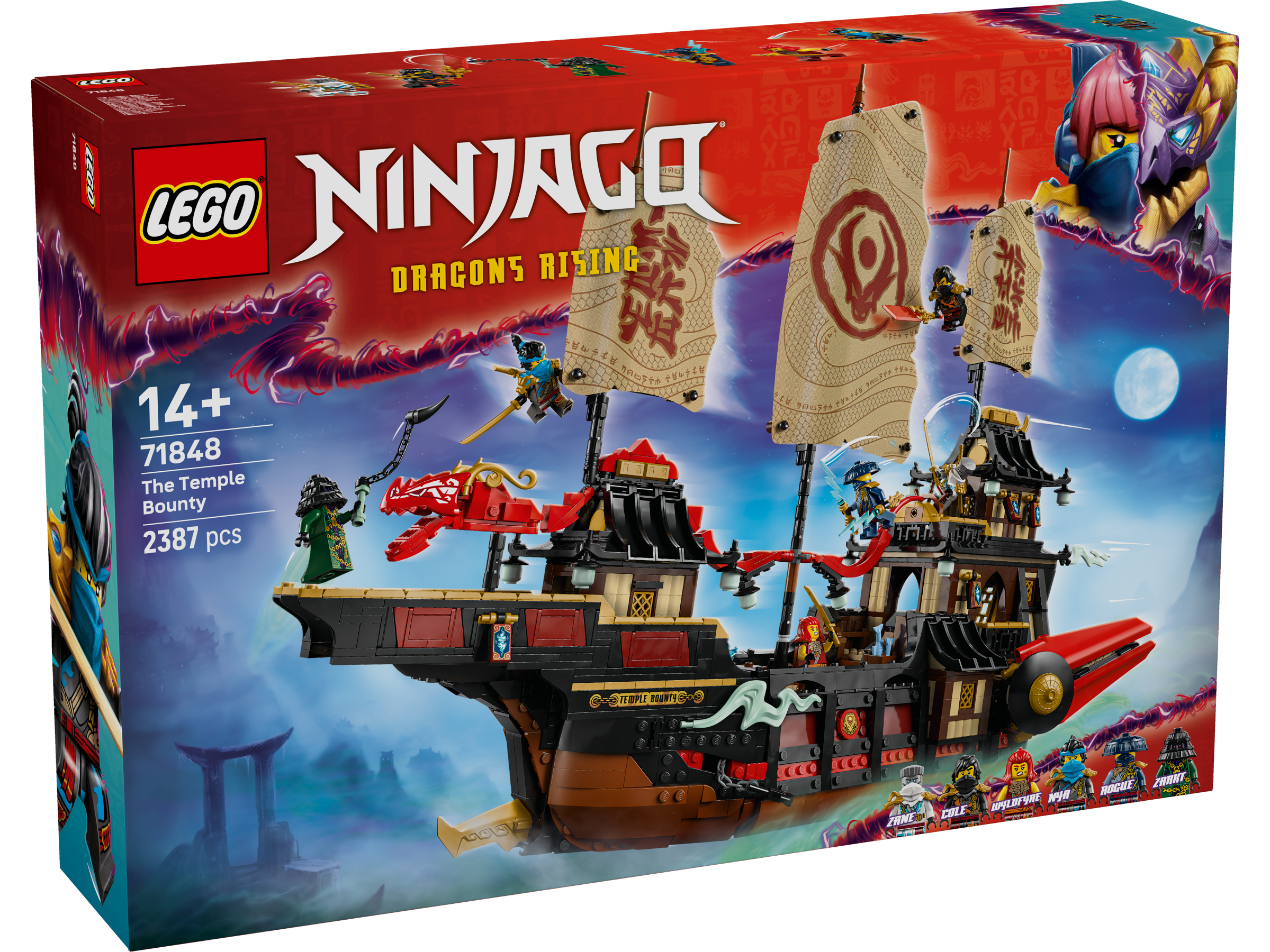 LEGO NINJAGO Der Tempel-Flugsegler 71848 - Bild 1