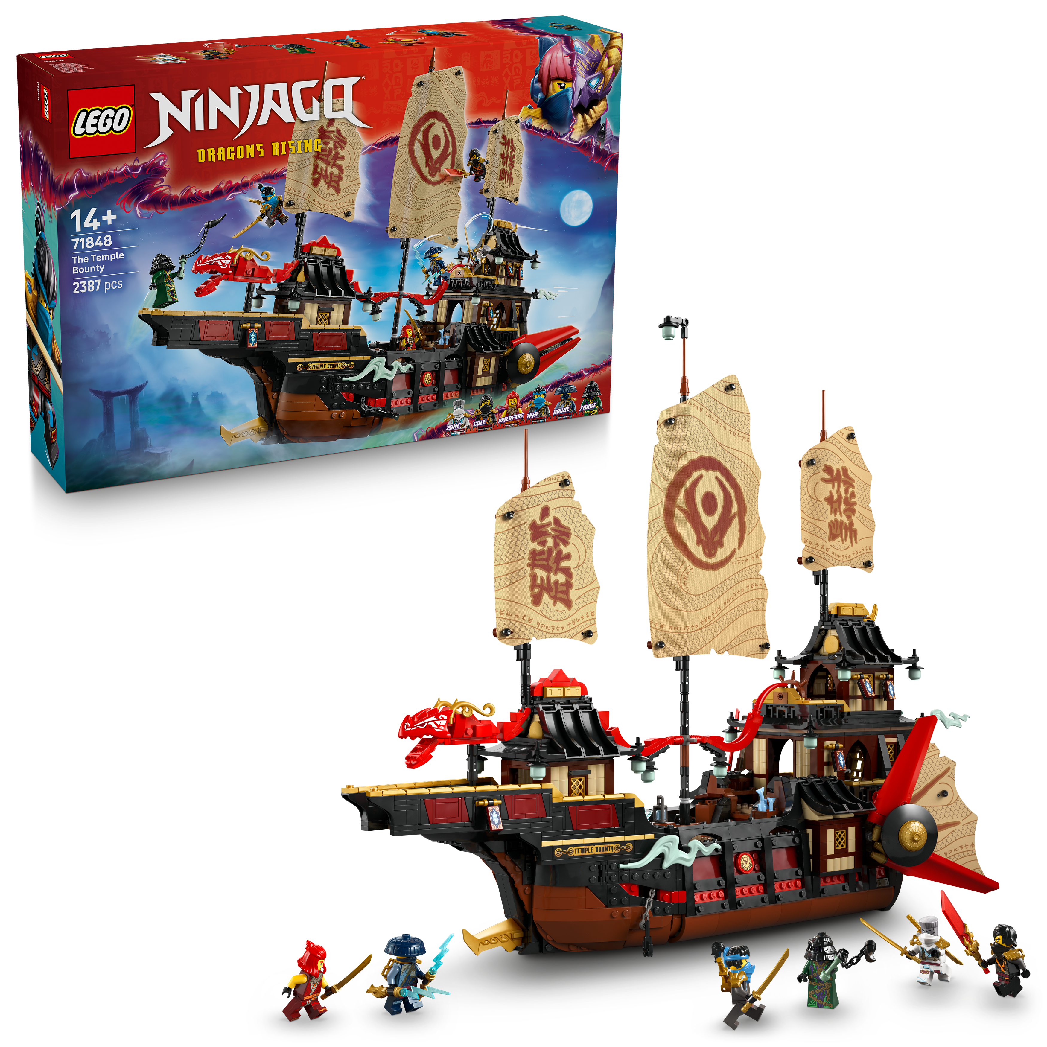 LEGO NINJAGO Der Tempel-Flugsegler 71848 - Bild 7