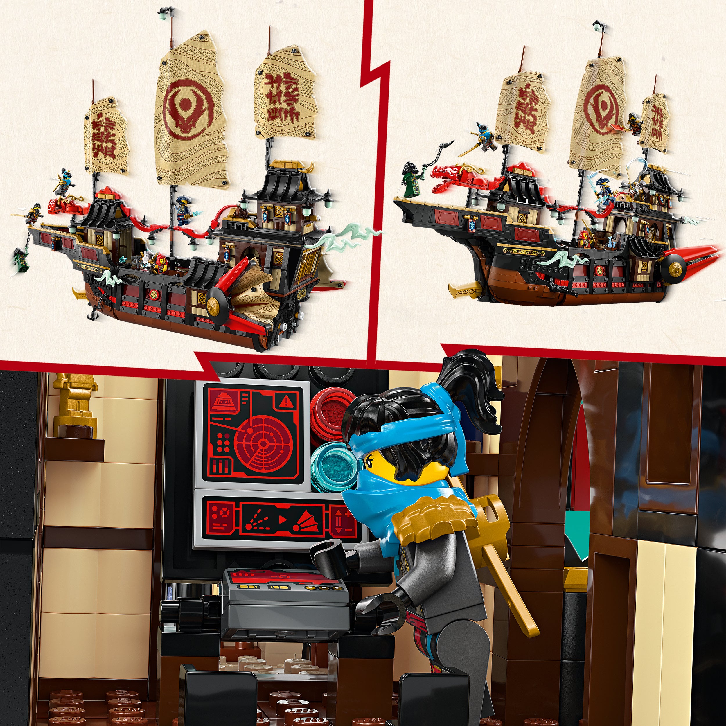 LEGO NINJAGO Der Tempel-Flugsegler 71848 - Bild 5