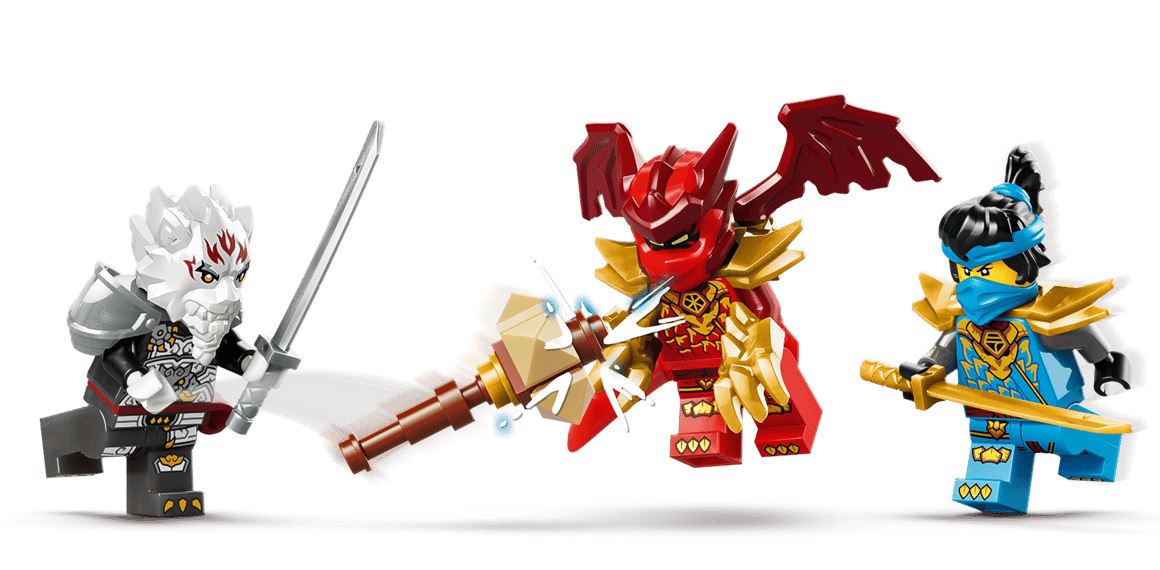 LEGO Ninjago 71863 Zilvar auf seinem Drachentier Grimtak - Bild 2