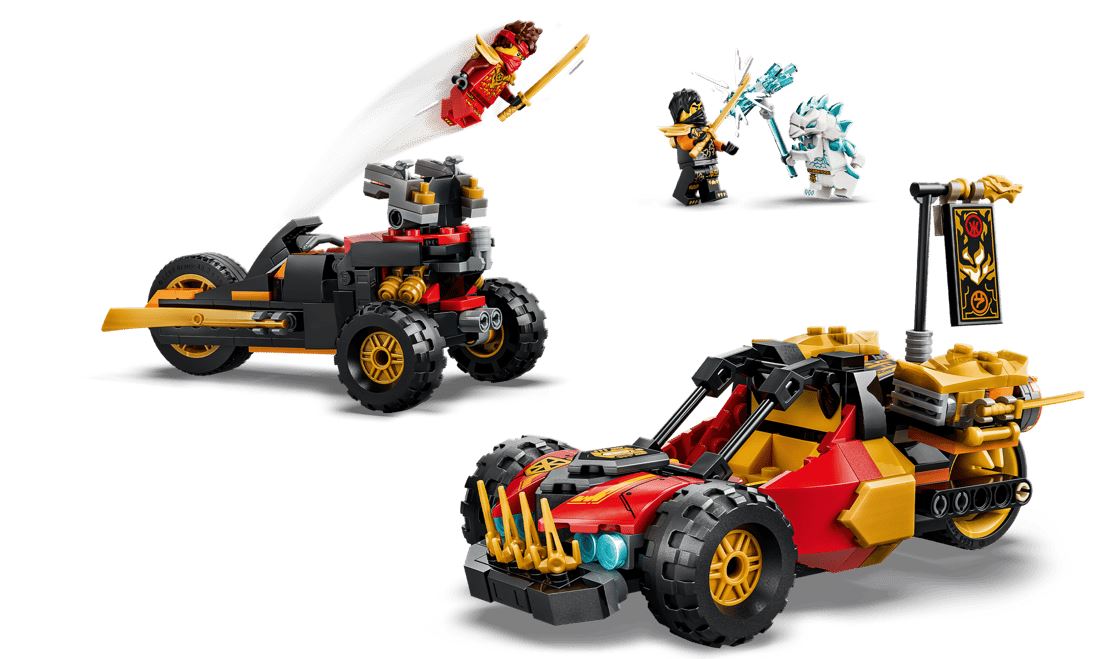 LEGO Ninjago 71864 Kais und Coles Kombi-Flitzer - Bild 4