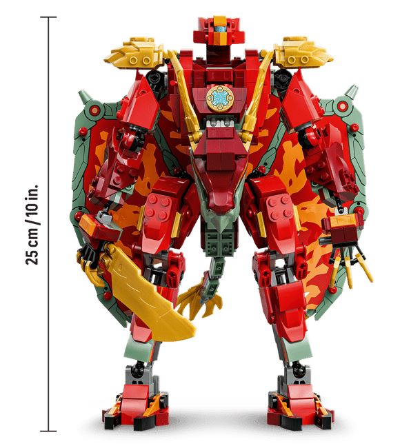 LEGO Ninjago 71868 Wyldfyres Drachenmech - Bild 5