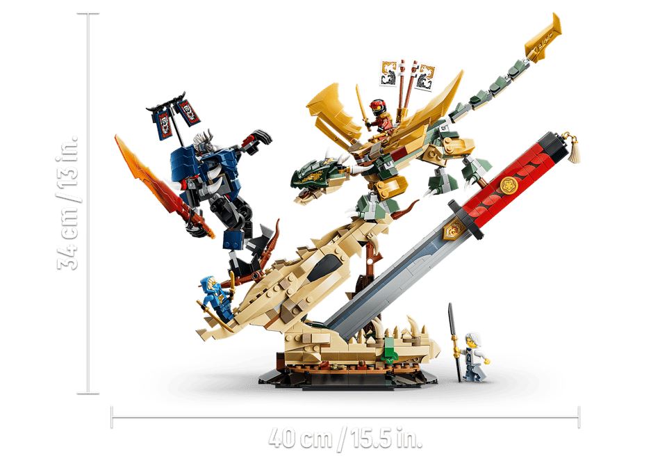 LEGO Ninjago 71867 71871 Showdown auf der Drachenklinge - Bild 5