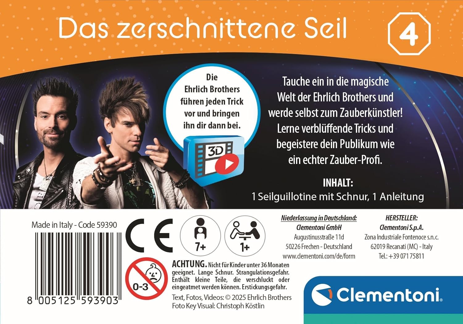 Ehrlich Brothers Mini Magic Das zerschnittene Seil - Bild 6