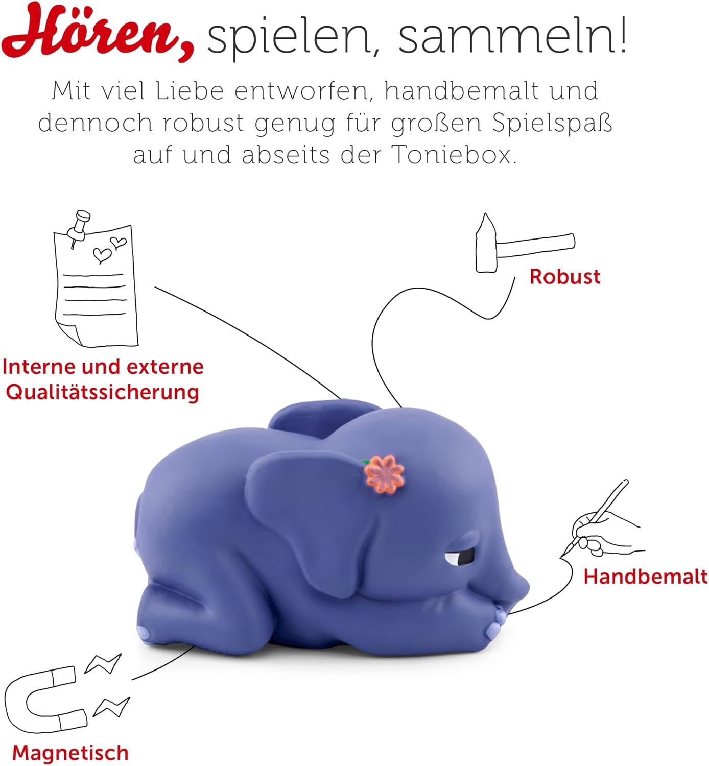 Tonies : Der kleine Elefant der so gerne einschlafen möchte ab 3 J. - Bild 3