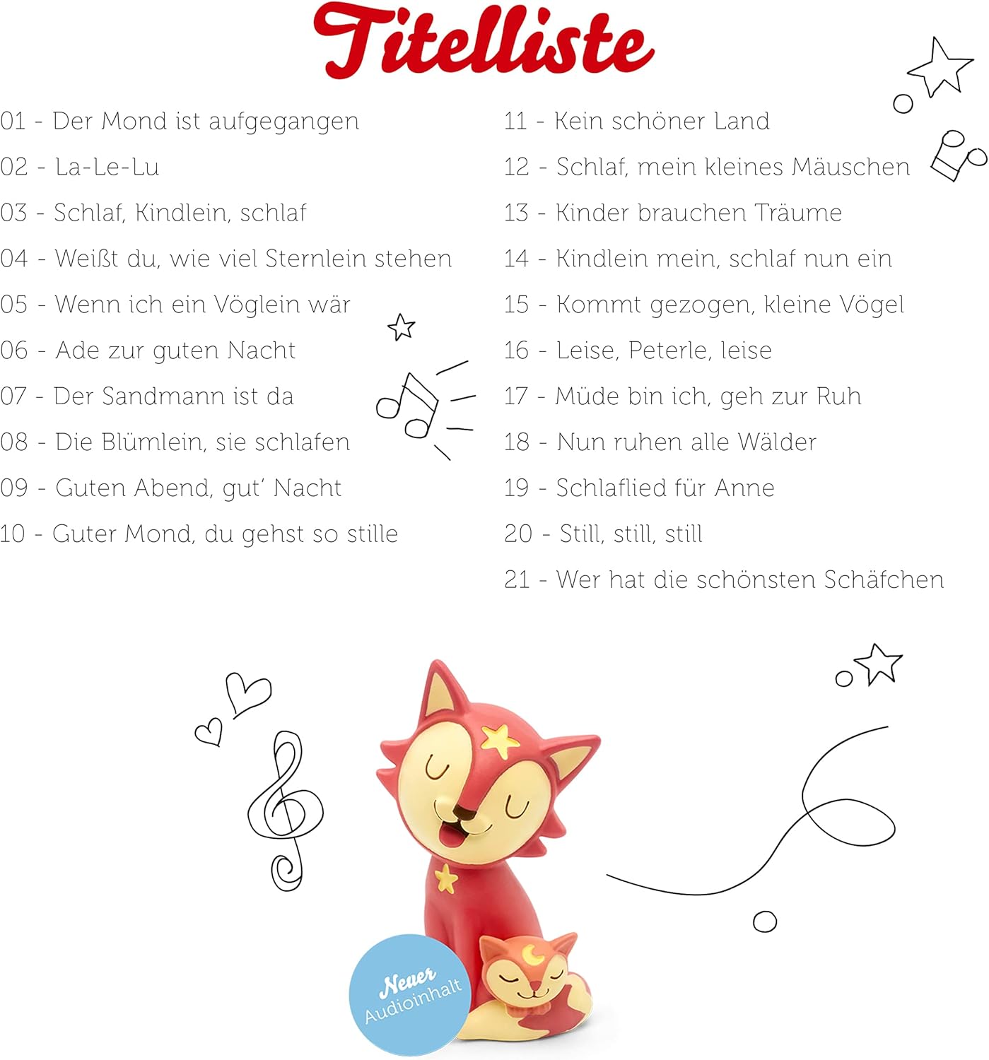 Tonies Lieblings Kinderlieder  . Schlaflieder ab 3 J. - Bild 5