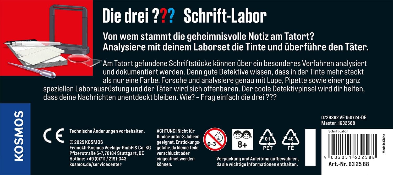 Die drei ??? - Schrift - Labor - Bild 5