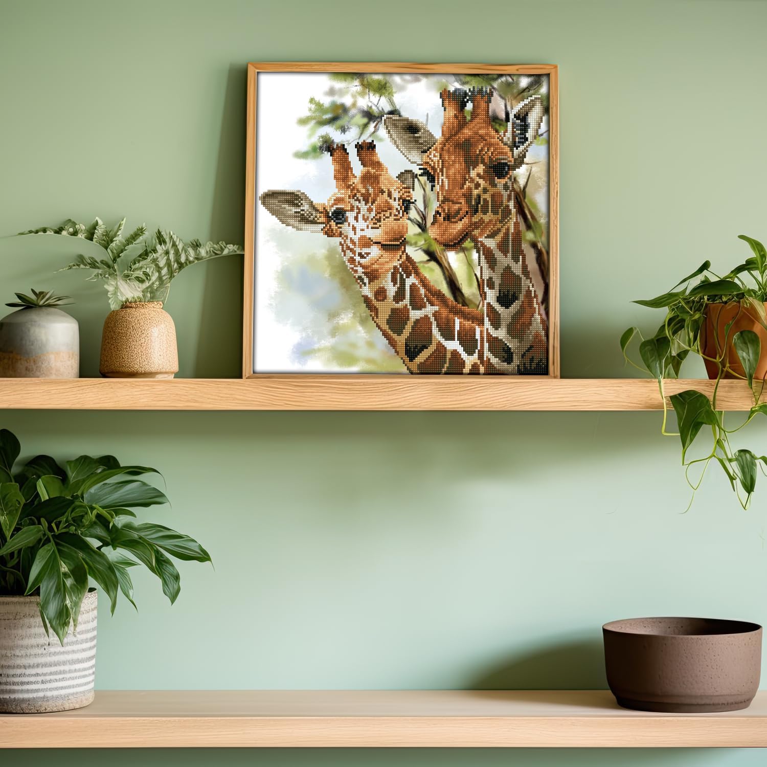 Diamond Painting Giraffen - Bild 2