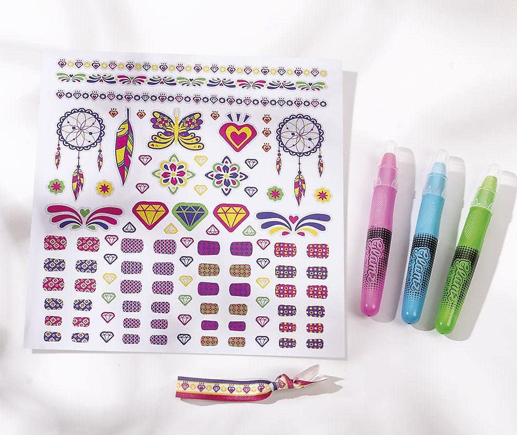 Glamz : Tattoo-, Haar- und Nagelset - Bild 2