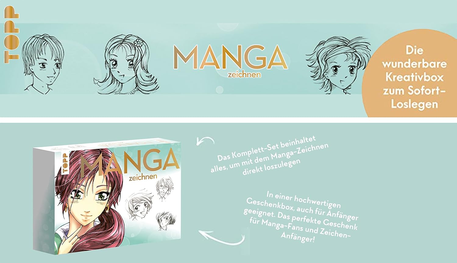 Manga zeichnen Kreativbox - Bild 4