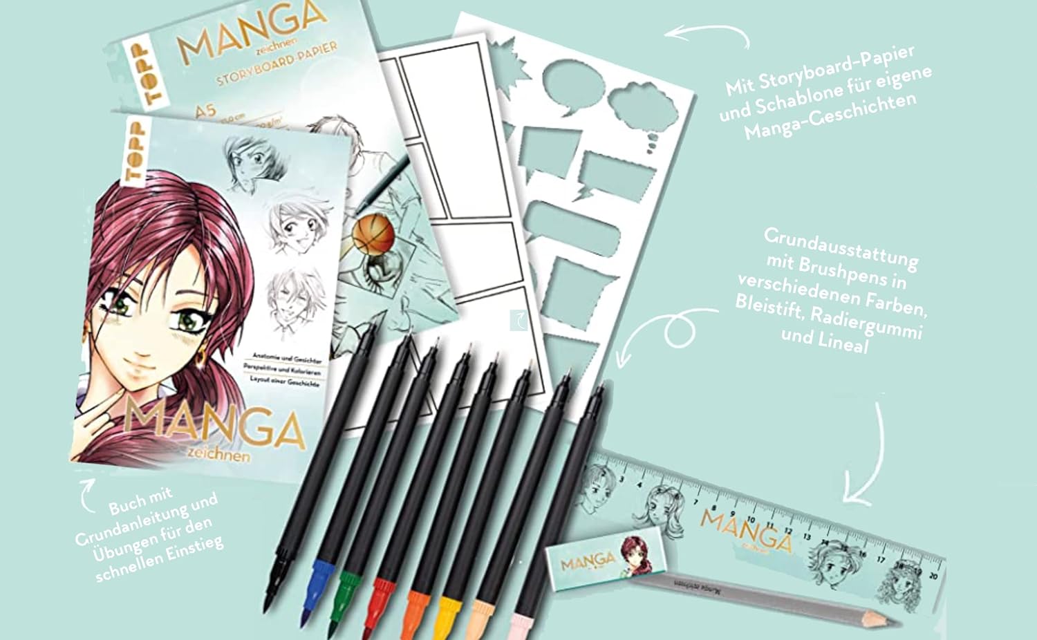 Manga zeichnen Kreativbox - Bild 2