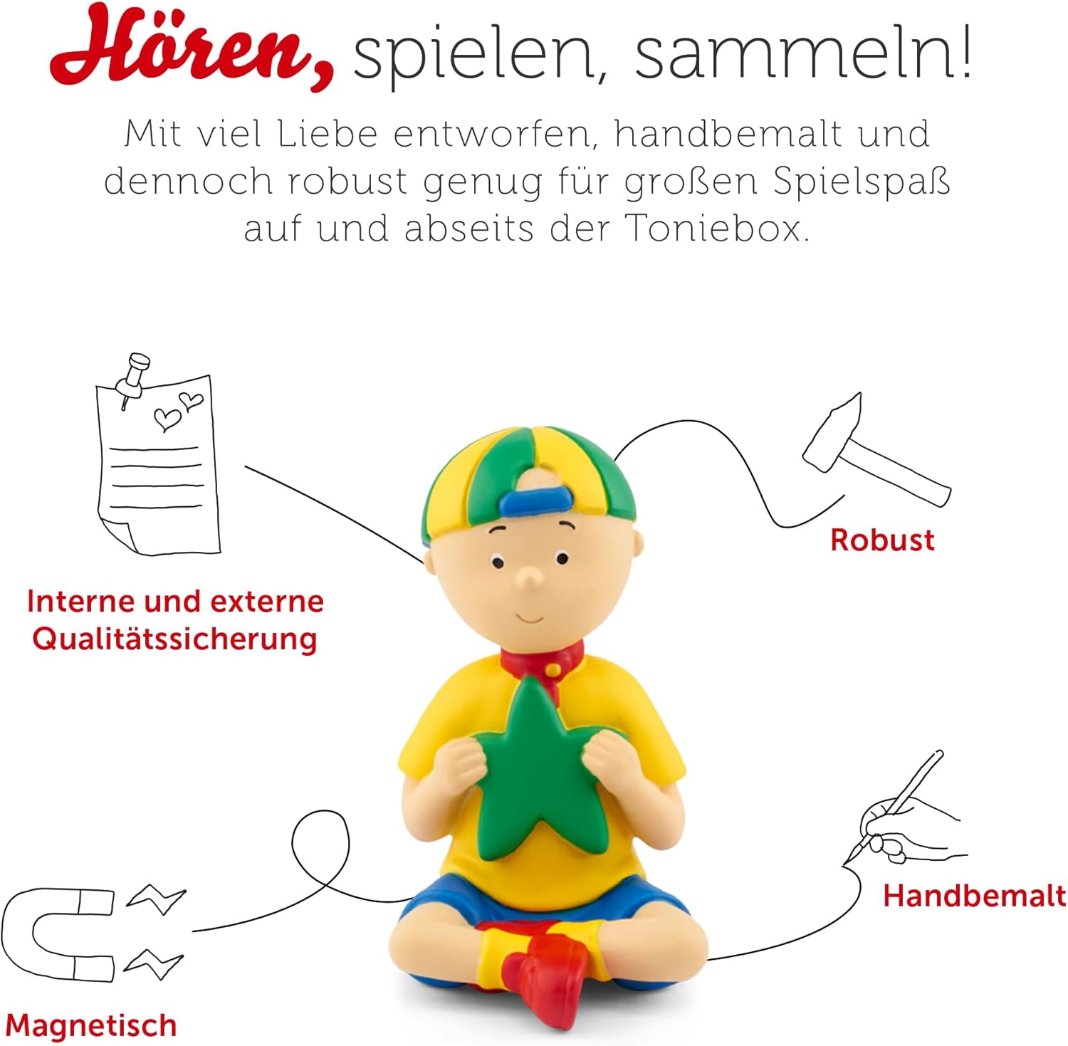 Tonies : Caillou Sternshnuppen ab 3 J. - Bild 3