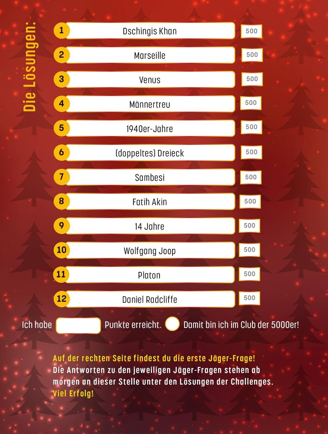 Gefragt Gejagt - Der Adventskalender zur beliebten Quizshow im Ersten - Bild 6