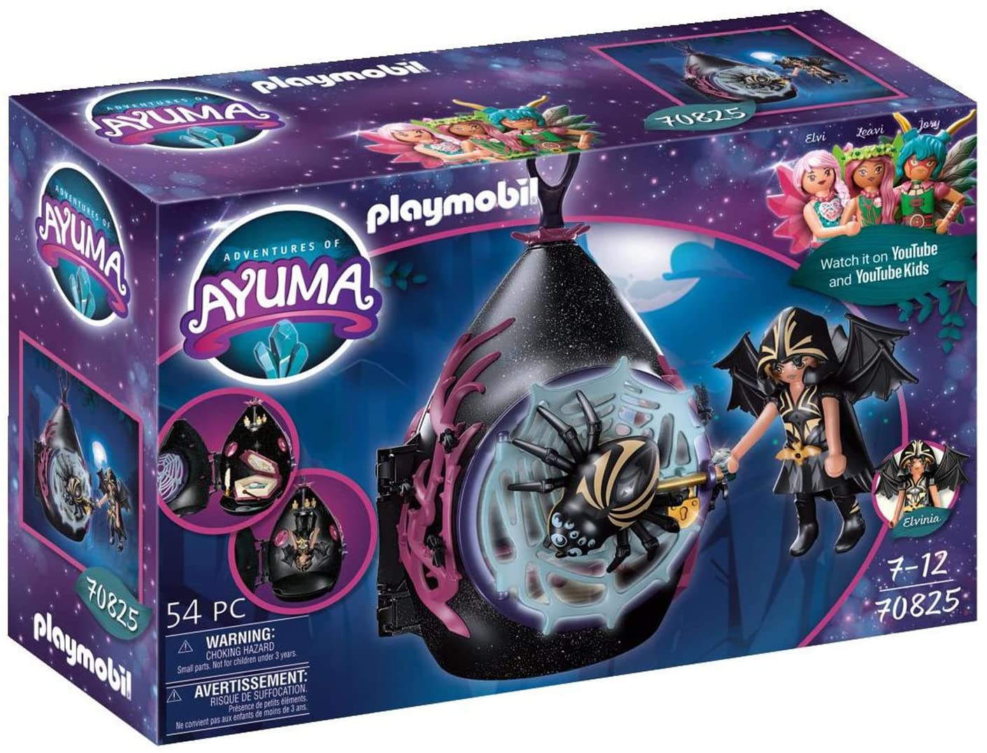 PLAYMOBIL  ADVENTURES OF AYUMA Unterschlupf der Bat Fairies 70825 - Bild 1