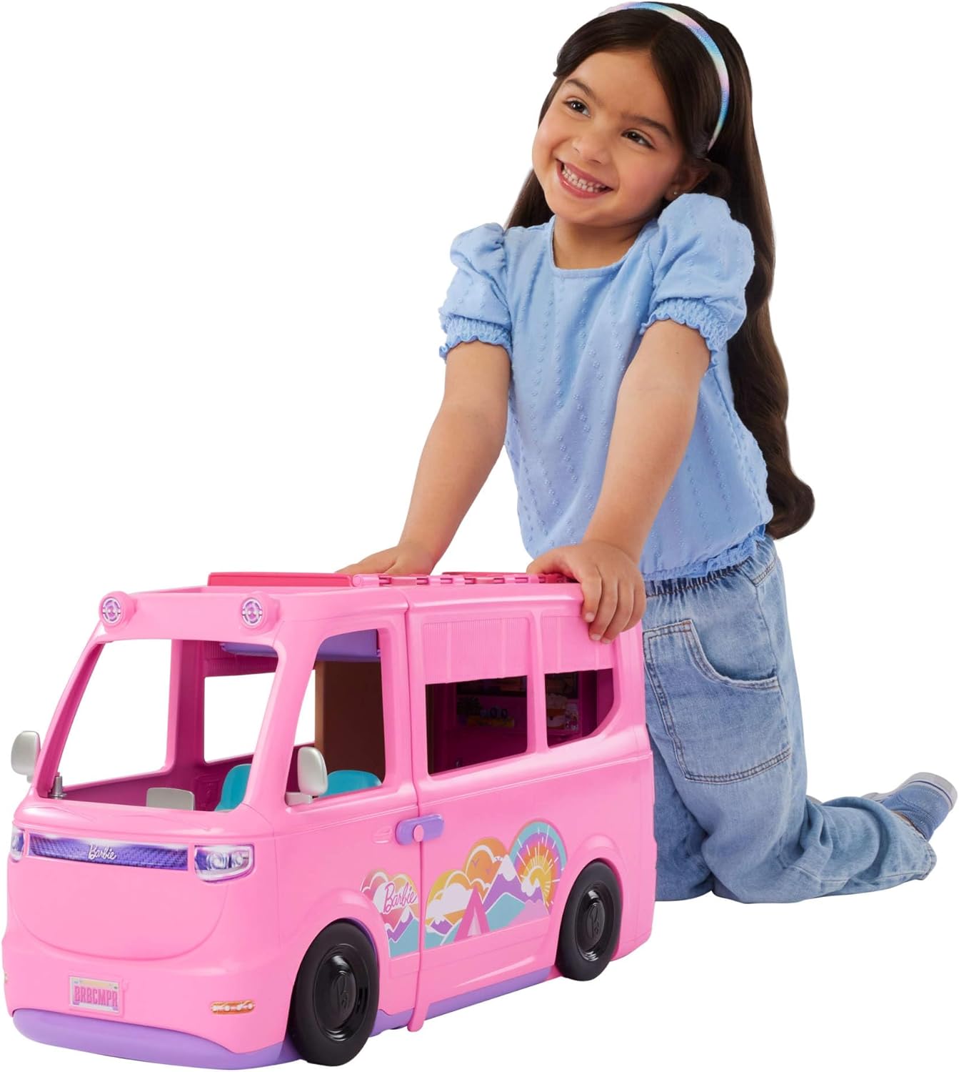 Barbie Super Abenteuer-Camper Spielset mit Dachzelt - Bild 4
