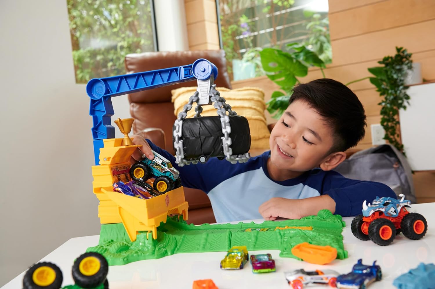Hot Wheels Monster Track Arena Smasher - Bild 7