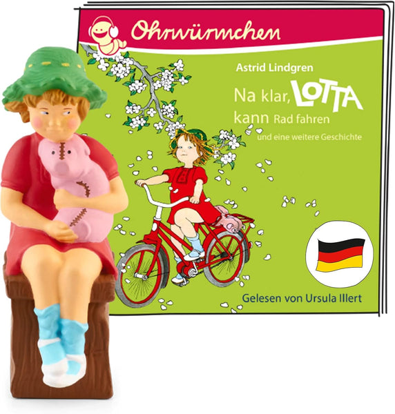 Tonies: Lotta - Na klar, Lotta  kann Radfahren ab 4J.