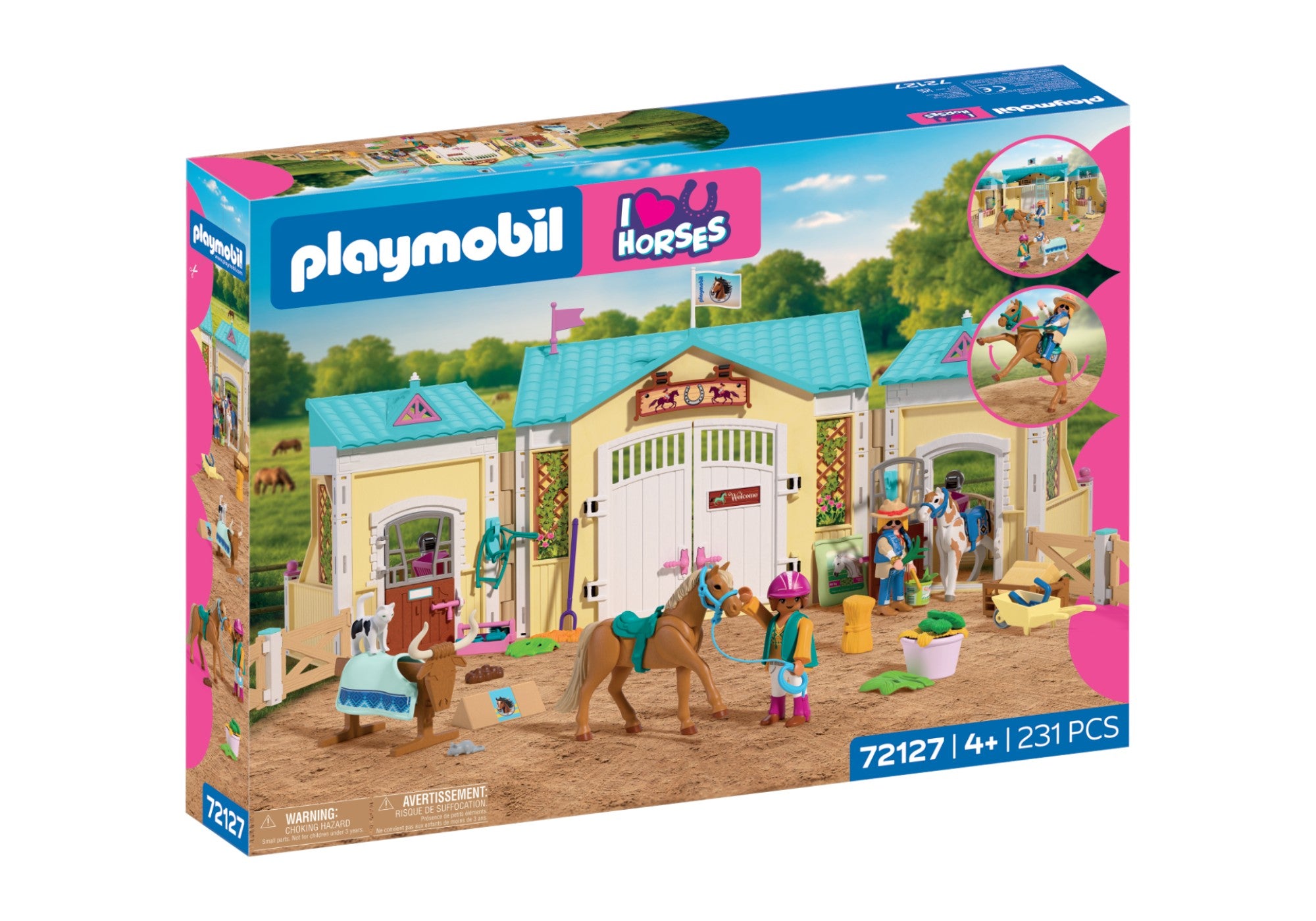 PLAYMOBIL I love horses Grosser Reiterhof 72127 - Bild 1