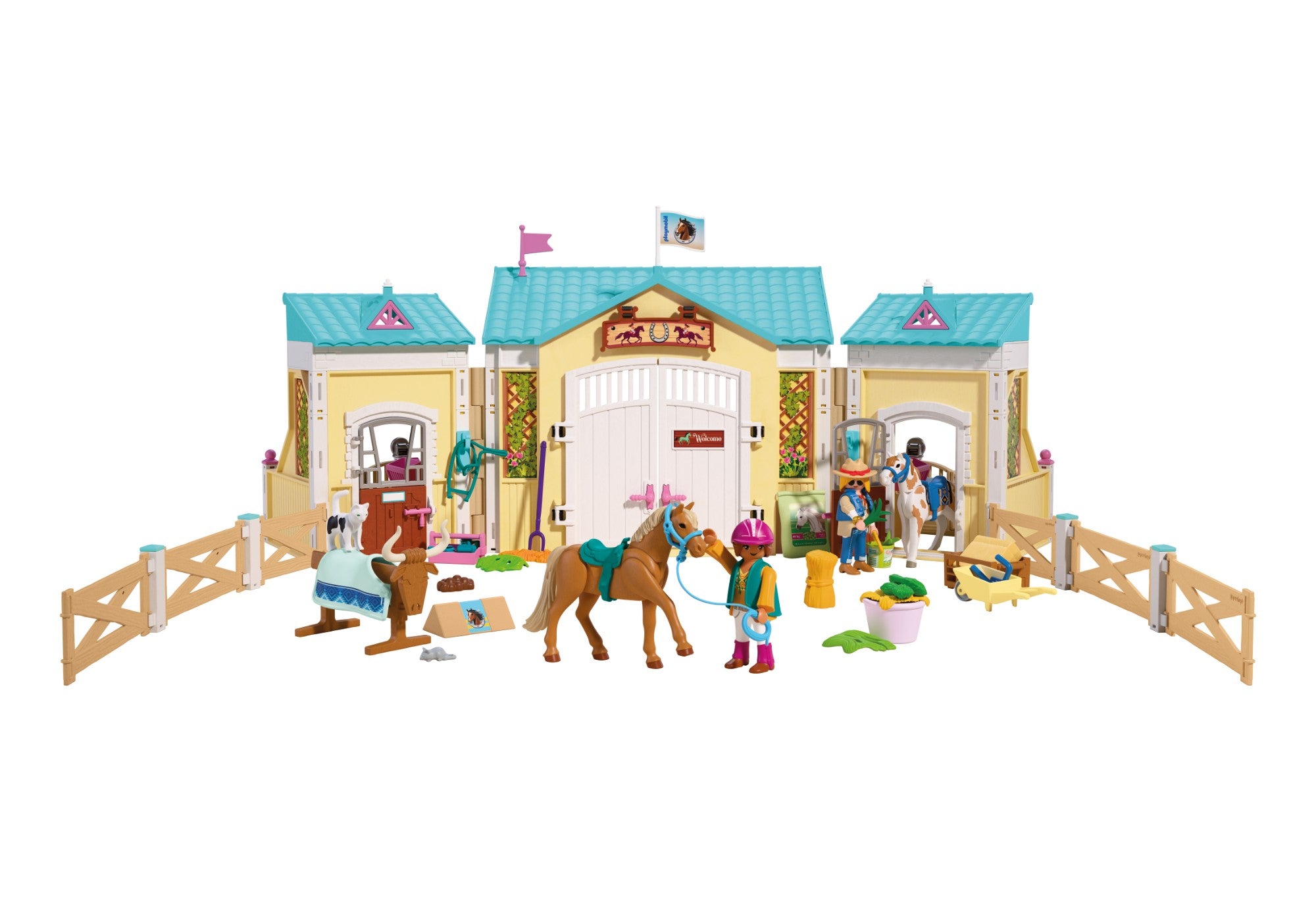 PLAYMOBIL I love horses Grosser Reiterhof 72127 - Bild 2